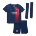 Paris Saint-Germain Vitinha Ferreira #17 Hemmakläder Barn 2023-24 Kortärmad (+ Korta byxor)